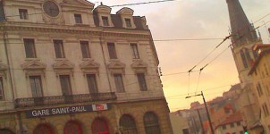 La gare Saint-Paul à Lyon